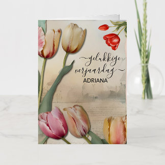 wenskaart voor gelukkige verjaardag birthday card