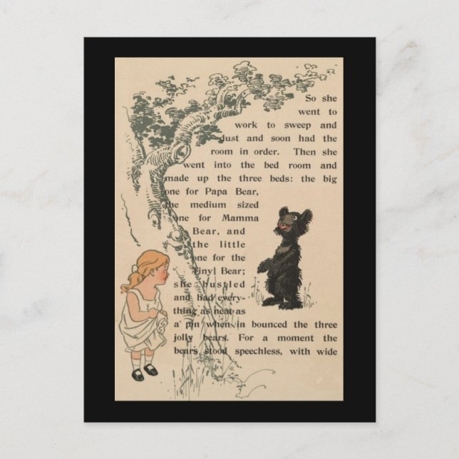 Went to Work Postcard (Front)