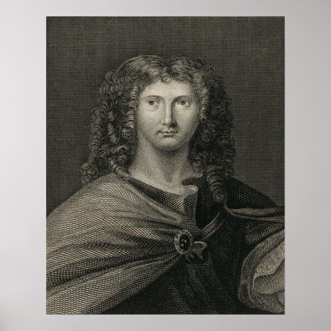 Wentworth Dillon, 4th Earl of Roscommon Poster (Front)