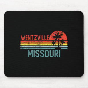 Wentzville Missouri Funny Usa City Trip Home Roots Mouse Pad
