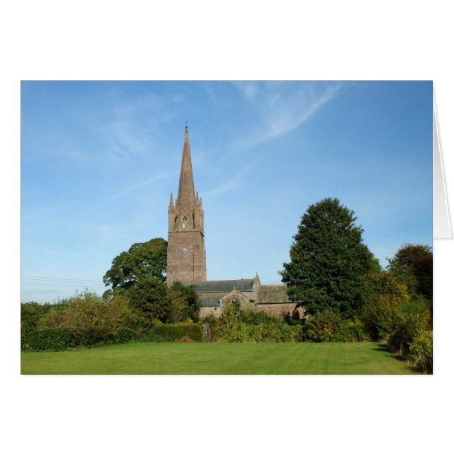 Weobley Church (Front Horizontal)