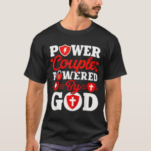 Wer Couple Wered By God Christian Couples Matching T-Shirt