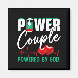 Wer Couple Wered-by God Christian Couples Valentin Magnet