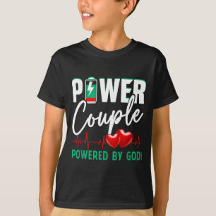 Wer Couple Wered-by God Christian Couples Valentin T-Shirt