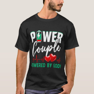 Wer Couple Wered-by God Christian Couples Valentin T-Shirt