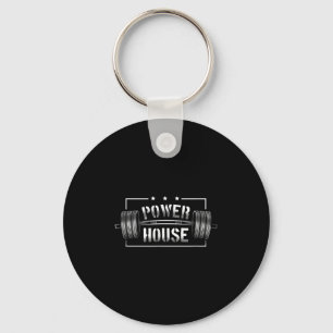 Wer House Gym Motivation Bold Statement  Key Ring