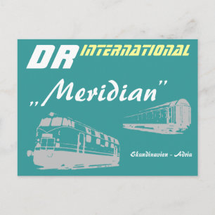 Werbung DDR Reichsbahn Postcard