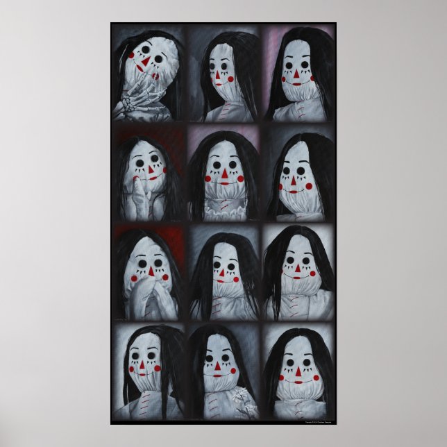 We're All Dolls Here: Twelve Rag Dolls Poster (Front)