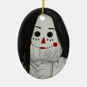 We're All Dolls Here XI Ceramic Ornament