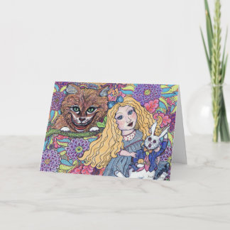 We're All Mad Here! 5x7 Greeting Card