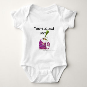 We're all mad here baby bodysuit