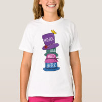 We're All Mad Here Mad Hatter Alice in Wonderland