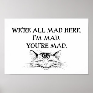 We're All Mad Poster