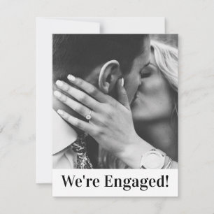 We're Engaged Announcement Personalise
