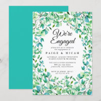 We''re Engaged Tropical Engagement Announcement