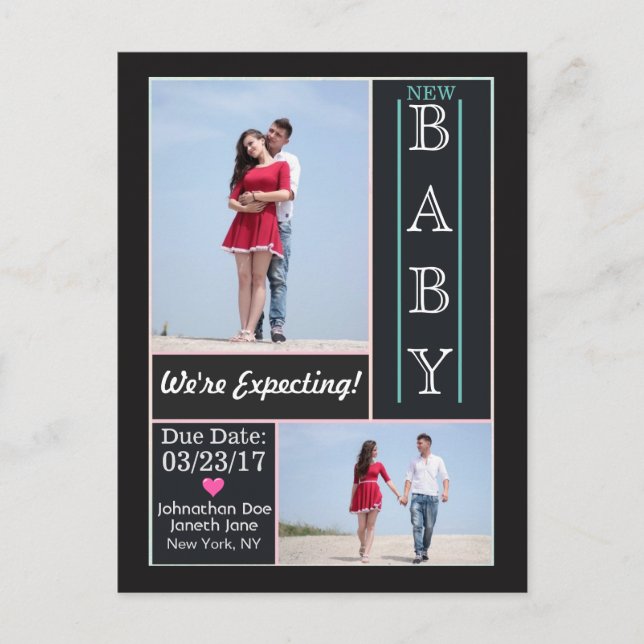 We're Expecting Announcement (Front)
