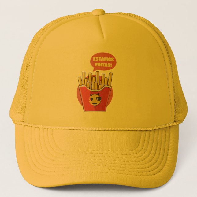 We'Re Fried! Trucker Hat (Front)