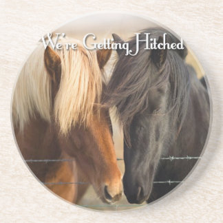 We're Getting Hitched (Two Horses) Coaster