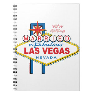 We're Getting Married in Las Vegas Notebook