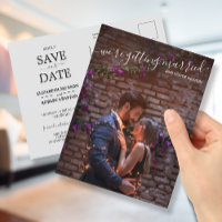 We're Getting Married Photo Wedding Save the Date