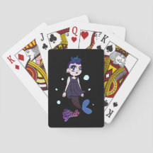 We're Girls USA © Goth Mermaids. Poker Cards