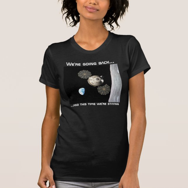 We're going back to the Moon T-Shirt (Front)