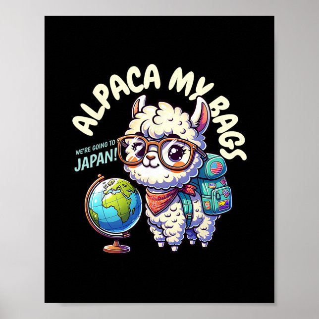 We're Going To Japan! Funny Group Japanese  Poster (Front)