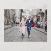 We're Going Virtual | Virtual Wedding Invitation