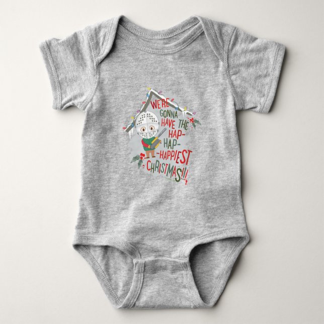 We're Gonna Have The Hap-Hap-Happiest Christmas Baby Bodysuit (Front)