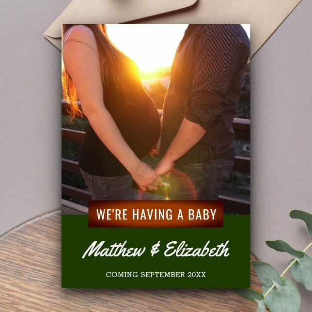 We're Having A Baby | Photo Pregnancy Announcement (Creator Uploaded)