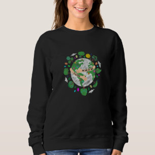 We're In All This Together Environment Green Natur Sweatshirt