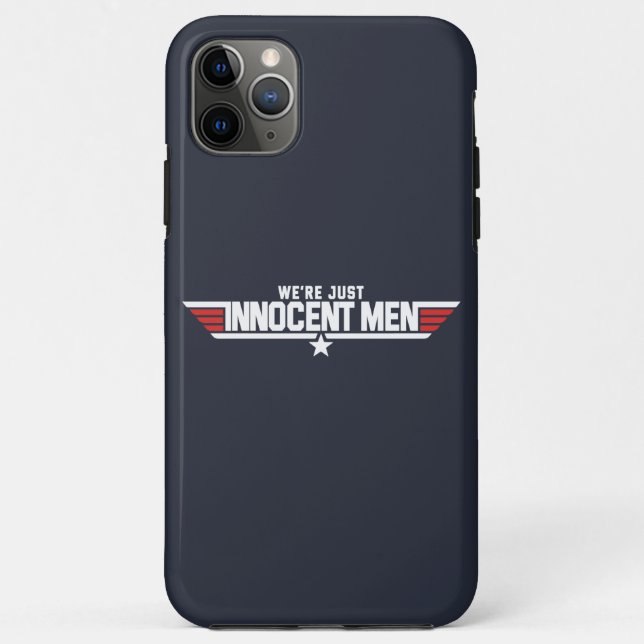 We're Just Normal Men, Innocent Men Case-Mate iPhone Case (Back)