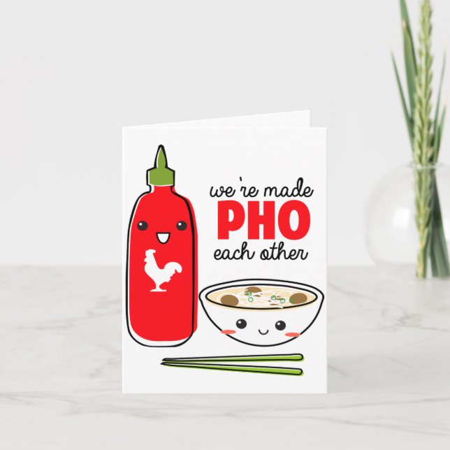 Were Made Pho Each Other  Card (Front)