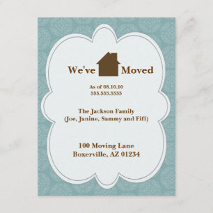 We're Moving Announcement Cards