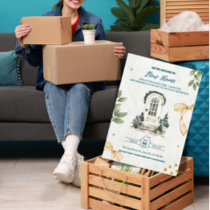 We're Moving In! Housewarming Party Invitation