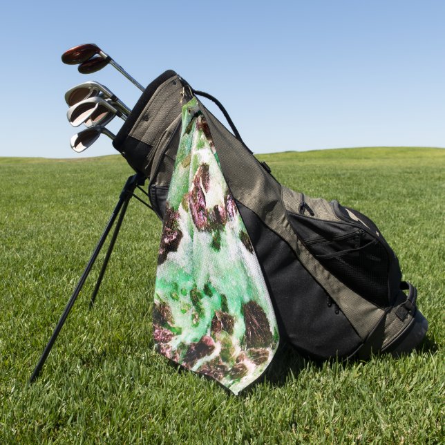 We're Off To See The Wizard  Golf Towel (Green)