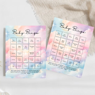 We're On Cloud 9 Baby Bingo Baby Shower Game