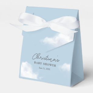 We're on Cloud 9 Blue Boy Baby Shower Favour Box