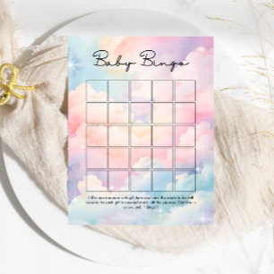 We're On Cloud Nine Baby Bingo Baby Shower Game