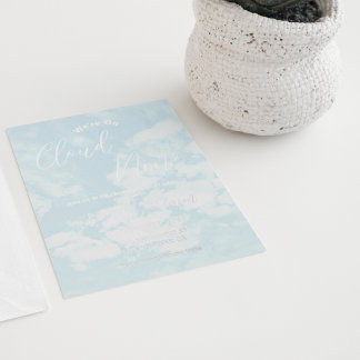 We're On Cloud Nine Baby Shower