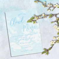 We're On Cloud Nine Baby Shower