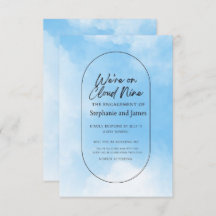 We're On Cloud Nine Response Card