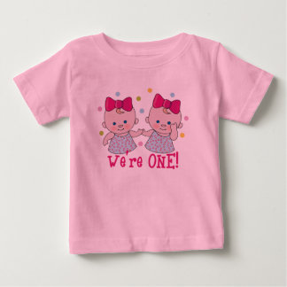 We're One Girls Birthday T-shirt