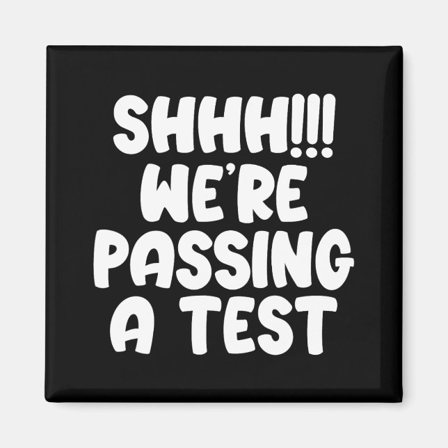 Were Ping A Test Funny Test Day 2024 Testing Teach Magnet (Front)