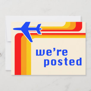 we're posted announcement