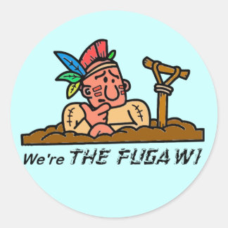 We're THE FUGAWI Classic Round Sticker