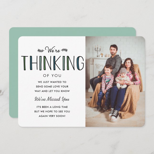 We're Thinking Of You (Front/Back)