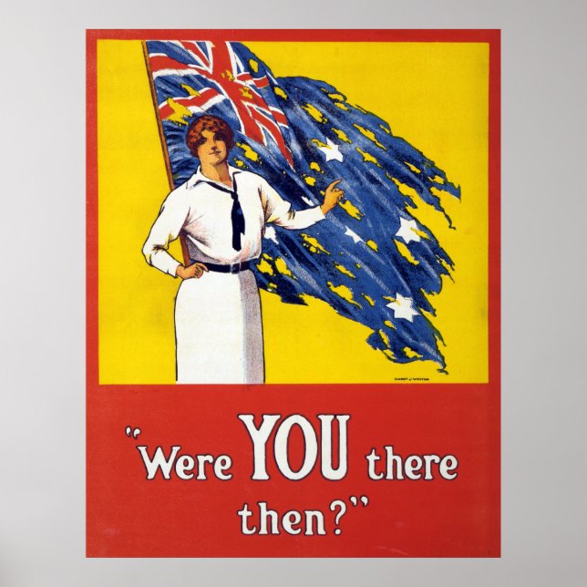 Were YOU There Then? (canvas) Poster (Front)