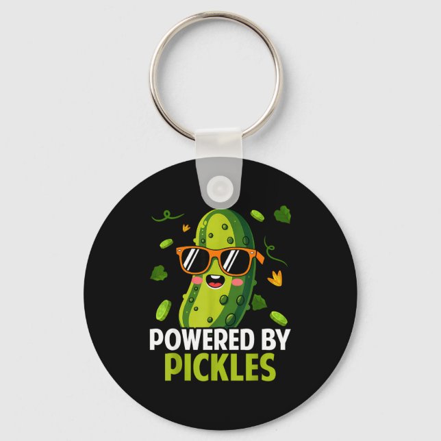 Wered By Ckles  Key Ring (Front)