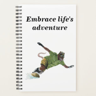 Wererat Snowboarder Sport Fantasy Art Planner